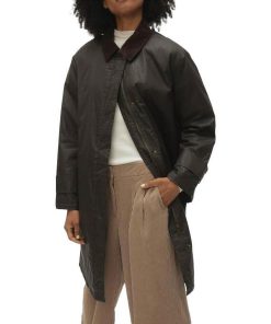 Encerado Largo Mujer marrón