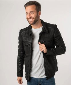 Camisa de piel Hombre