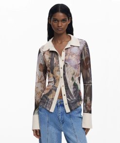 Camisa de gasa - Mujer