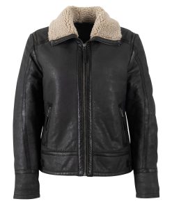 Alternative view of Cazadora de piel de borrego